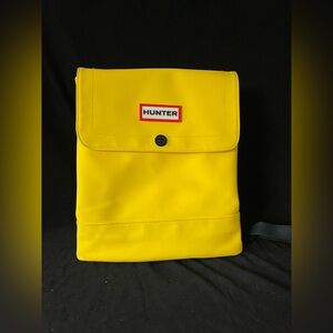 Hunter yellow water, snow resistant backpack durable school college